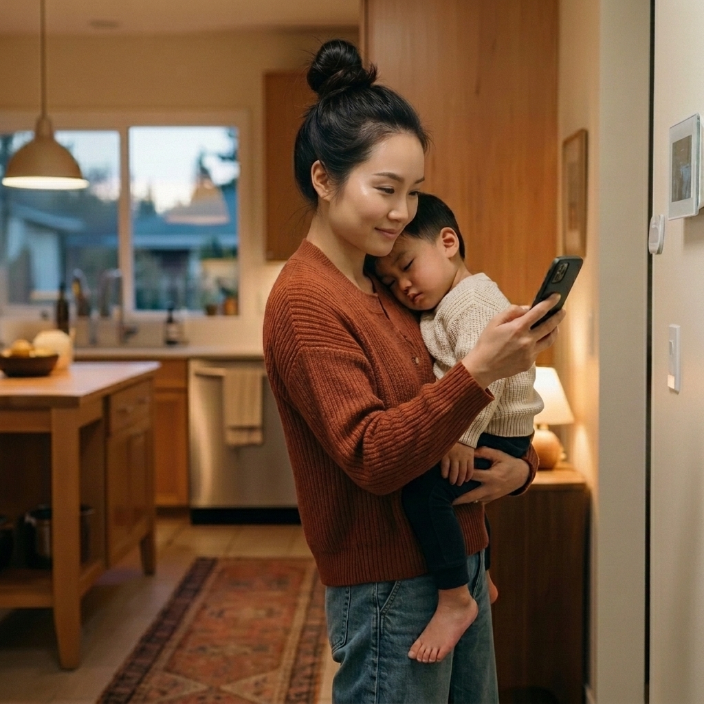 ASD GUIDE 앱 메인 화면 및 슬로건